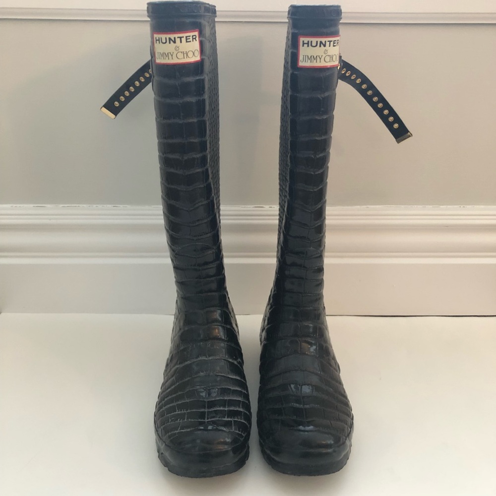 Hunter Jimmy Choo Rain Boot - Picture 4 of 8